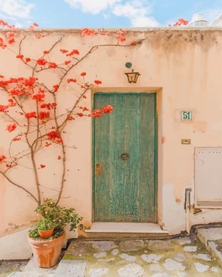 Beautiful Amalfi Coast Italy NEW Paint By Numbers