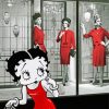 Betty Boop Cartoon Paint By Numbers