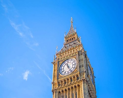 Big Clock Tower London England NEW Paint By Numbers