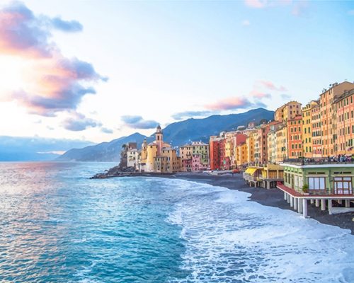 Camogli liguria Basilica Italy NEW Paint By Numbers