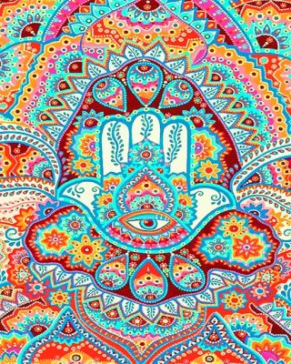 Hippie Art NEW Paint By Numbers