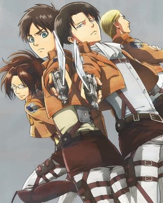 Levi Eren Hanji Irwin NEW Paint By Numbers