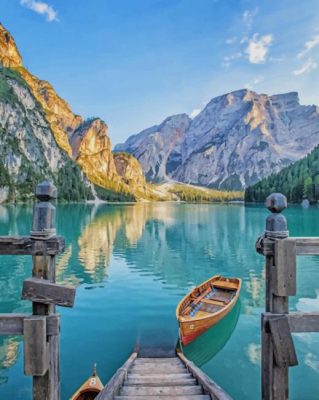 Nature Reserve in Italy paint by numbers