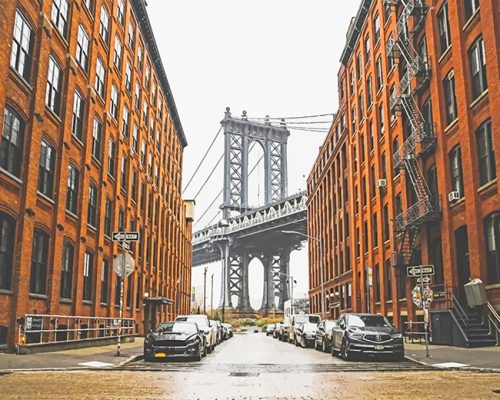 New York Brooklyn Bridge NEW Paint By Numbers