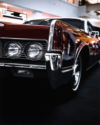 Shiny car Engines Paint By Numbers