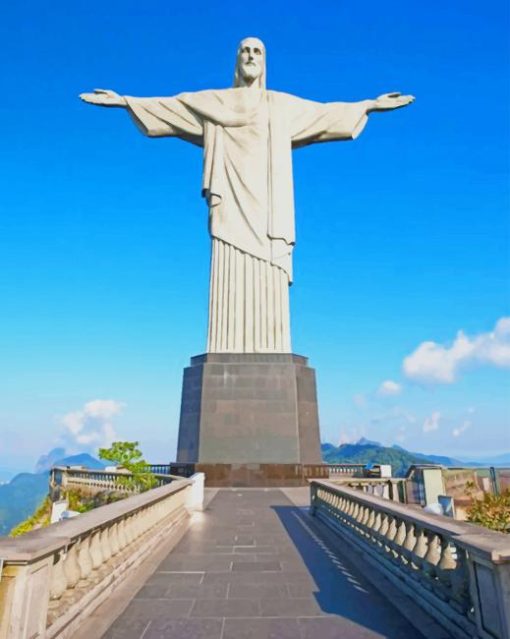 Tijuca National Park Rio de Janeiro Brazil paint by numbers