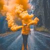 Yellow Smoke NEW Paint By Numbers