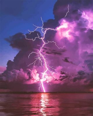 Amazing Thunderstorm NEW Paint By Numbers
