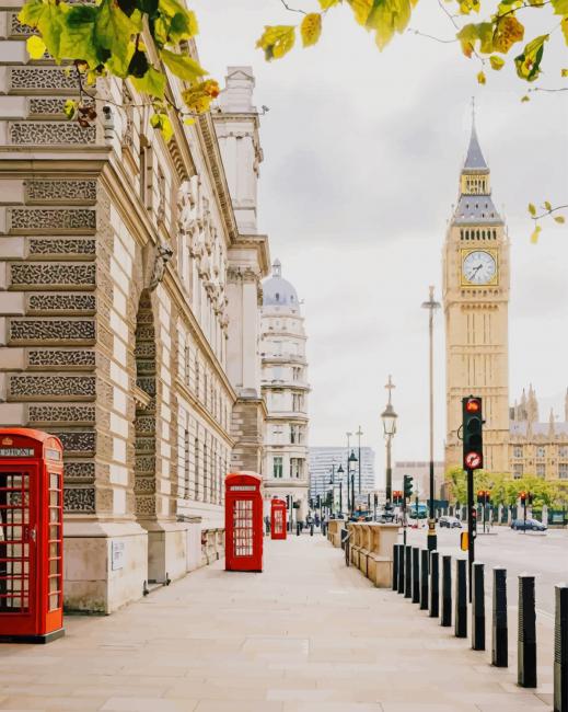 Big Ben London paint by numbers