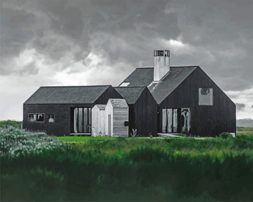 Black Barn NEW Paint By Numbers