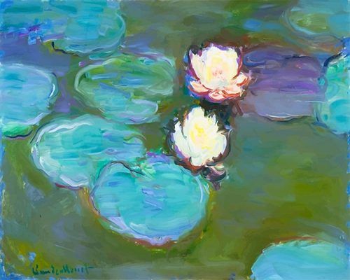 Claude Monet waterlilies NEW Paint By Numbers