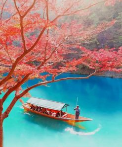 Cool Places in Japan paint by numbers