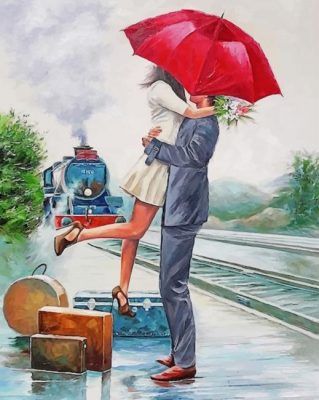 Couple Meeting paint By Numbers