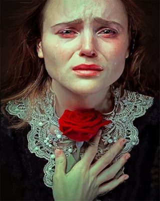 Crying Girl Photography NEW Paint By Numbers