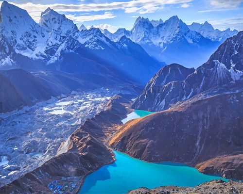 Gokyo Lakes Trek NEW Paint By Numbers