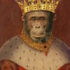 King monkey paint by numbers