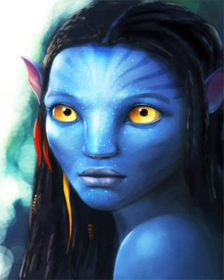 Neytiri Avatar NEW Paint By Numbers