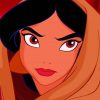 Princess Jasmine Aesthetic paint By Numbers