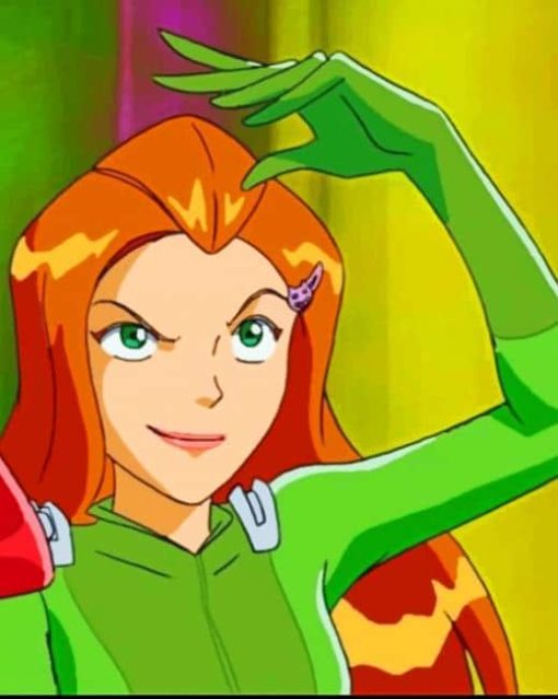 Sam Totally Spies paint by numbers