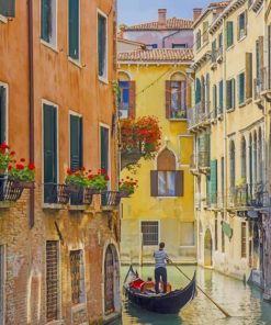 The Famous City venice Italy paint by numbers