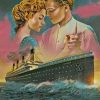 Titanic Jack And Rose paint By Numbers