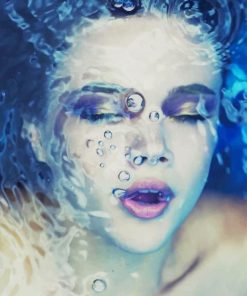 Underwater Portrait paint By numbers