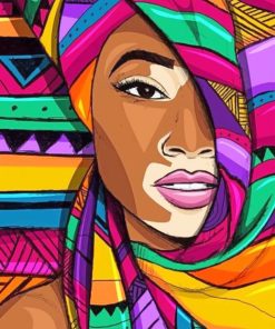 winnie harlow pop art paint by number