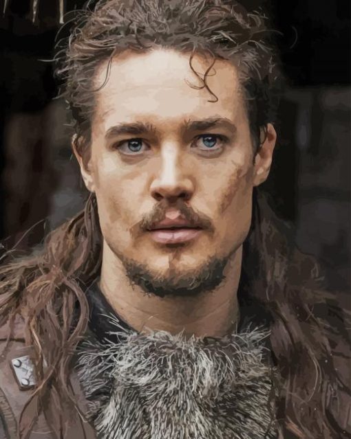 Alexander Dreymon The Last kingdom paint by numbers