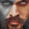 Jason Momoa Aquaman Movie paint by number