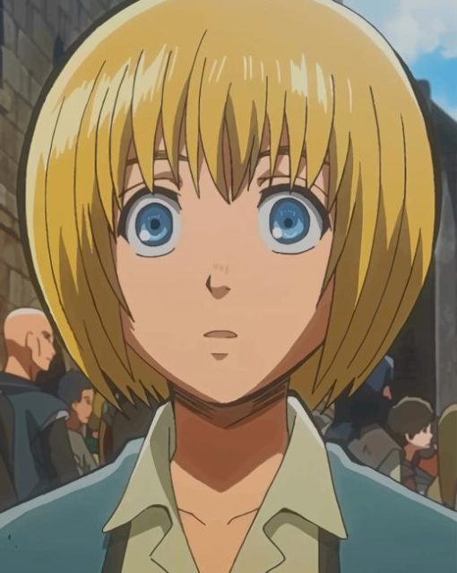 Armin Attack On Titan apint by numbers