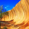 Australia Wave rock painting by numbers