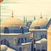 Blue Mosque Hagia Sophia In Istanbul painting by numbers