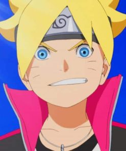 Boruto Uzumaki paint by numbers