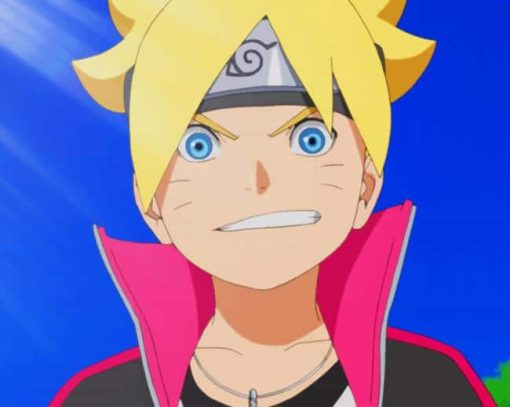 Boruto Uzumaki paint by numbers