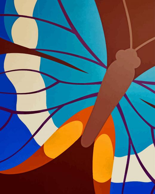 Butterfly Art paint by numbers
