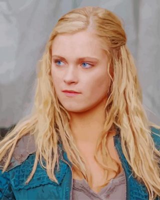 Clarke Griffin paint by numbers