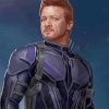 Clint Barton Fictional Superhero paint by numbers