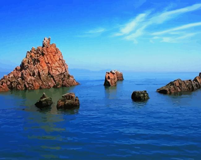 Dadohaehaesang South Korea paint by number