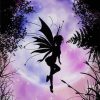 Fairy Silhouette paint by numbers