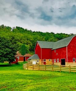 Farm House paint by number