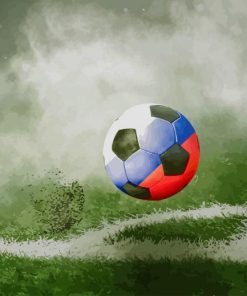 Football Grass Sport paint by number