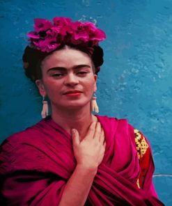 Frida Kahlo Portrait paint by number