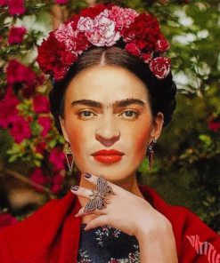 Frida kahlo Portrait paint by number