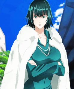 Fubuki Anime Profile paint by numbers