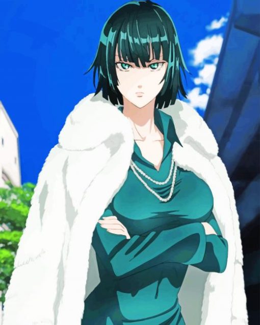 Fubuki Anime Profile paint by numbers