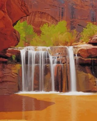 Glen Canyon National Recreation Area paint by numbers