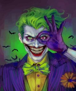 Happy Joker paint by numbers