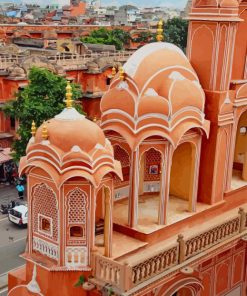 Hawa Mahal Jaipur India paint by numbers