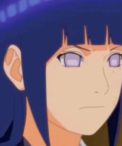 Hinata Hyuga Naruto paint by numbers