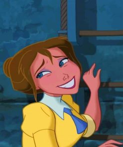 Jane Porter Tarzan paint by numbers